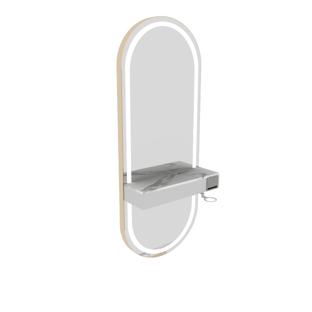 Glam Wall Damenfrisierplatz