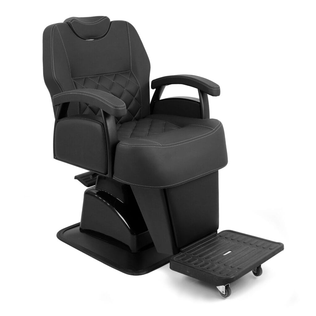 Hercule Black Edition Herrenfriseurstuhl