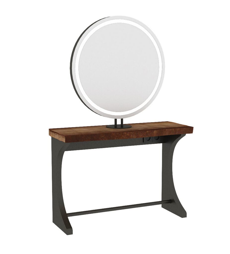 Woody Circle Damenfrisierplatz