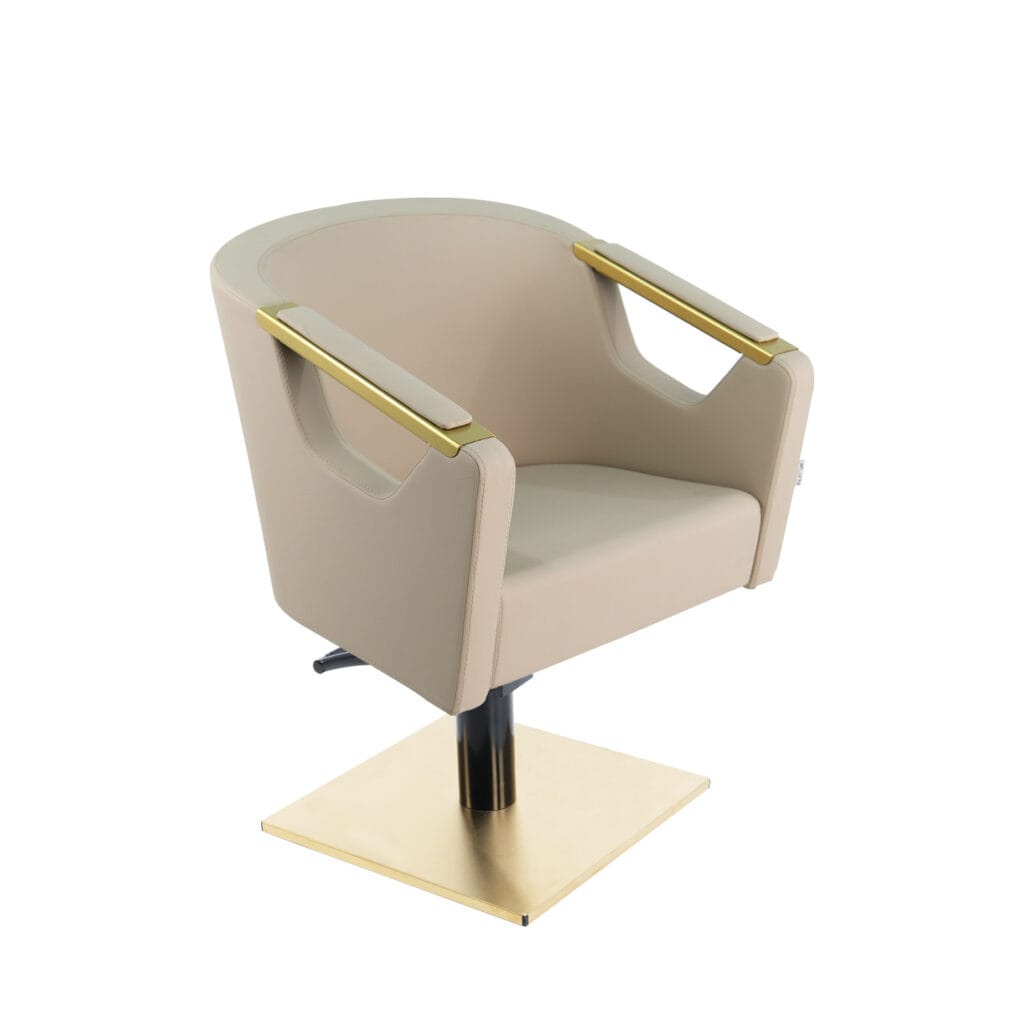 Sacha Gold Damenfrisierstuhl