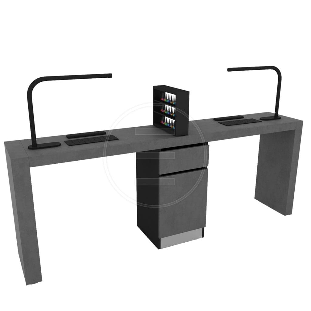 Stone Double Nail Station